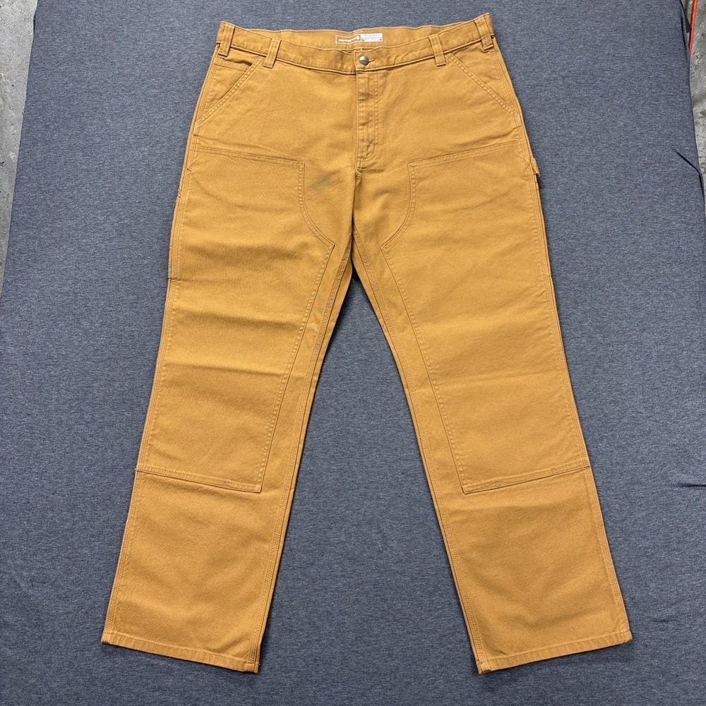 Carhartt Rugged Flex Relaxed Fit Duck Double Front Utility Work Pants Mens 40x32